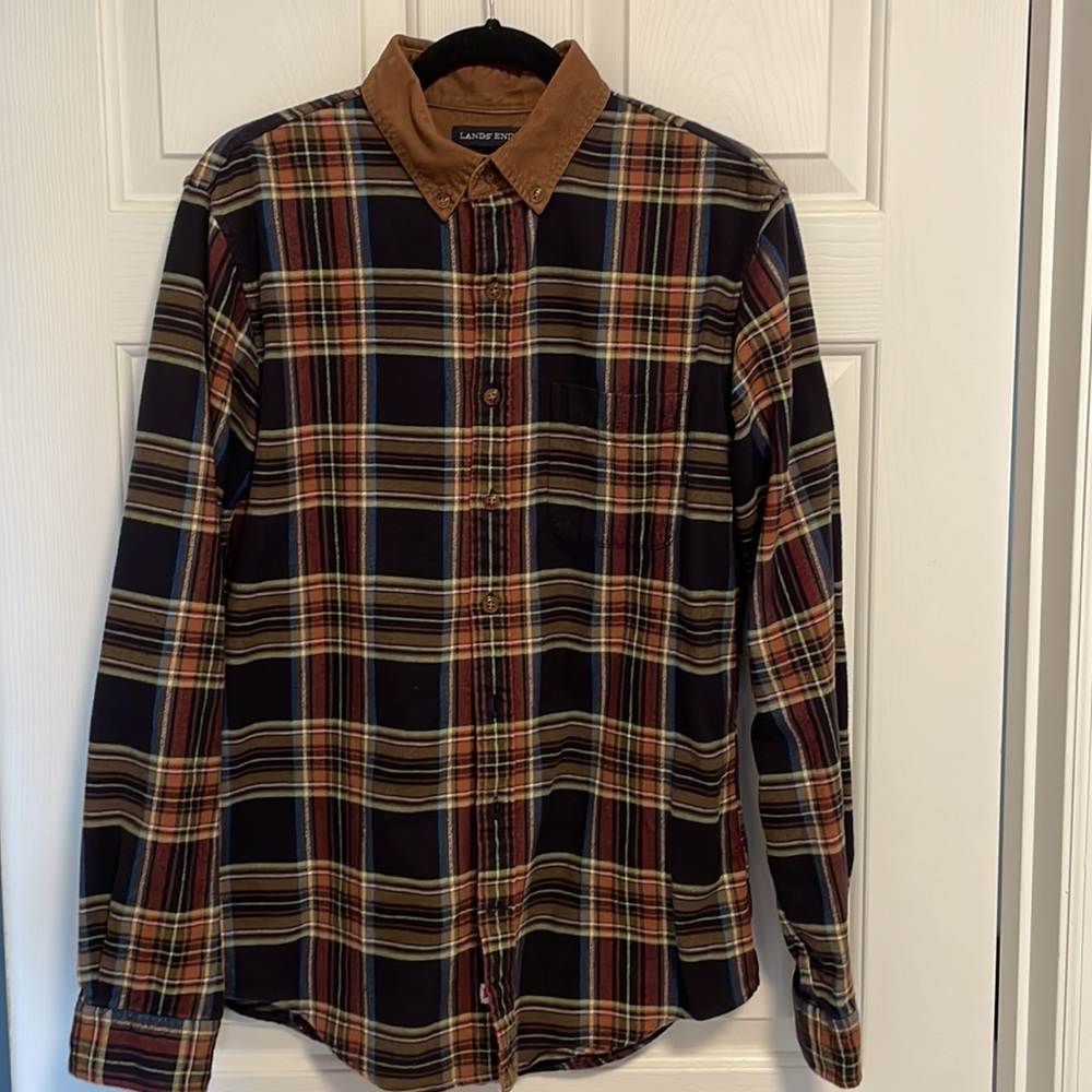Lands End Mens flannel